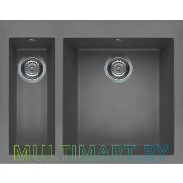 Кухонная мойка Elleci Quadra 150 Fumo K73